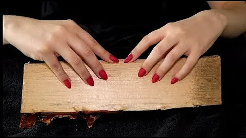 ASMR Wooden Sounds | Scratching | Rubbing (No Talking)