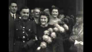 The Wedding of James Smart and Joan Hayes, 1940