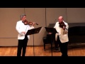 Mozartstring duo no 2 in bflat major for violin and viola k 424