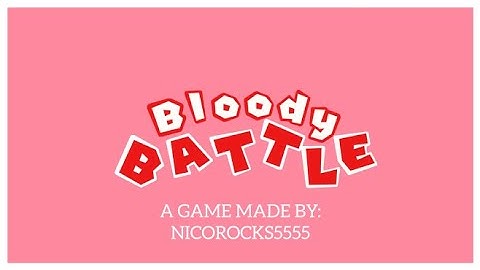 Roblox: Bloody Battle Trailer