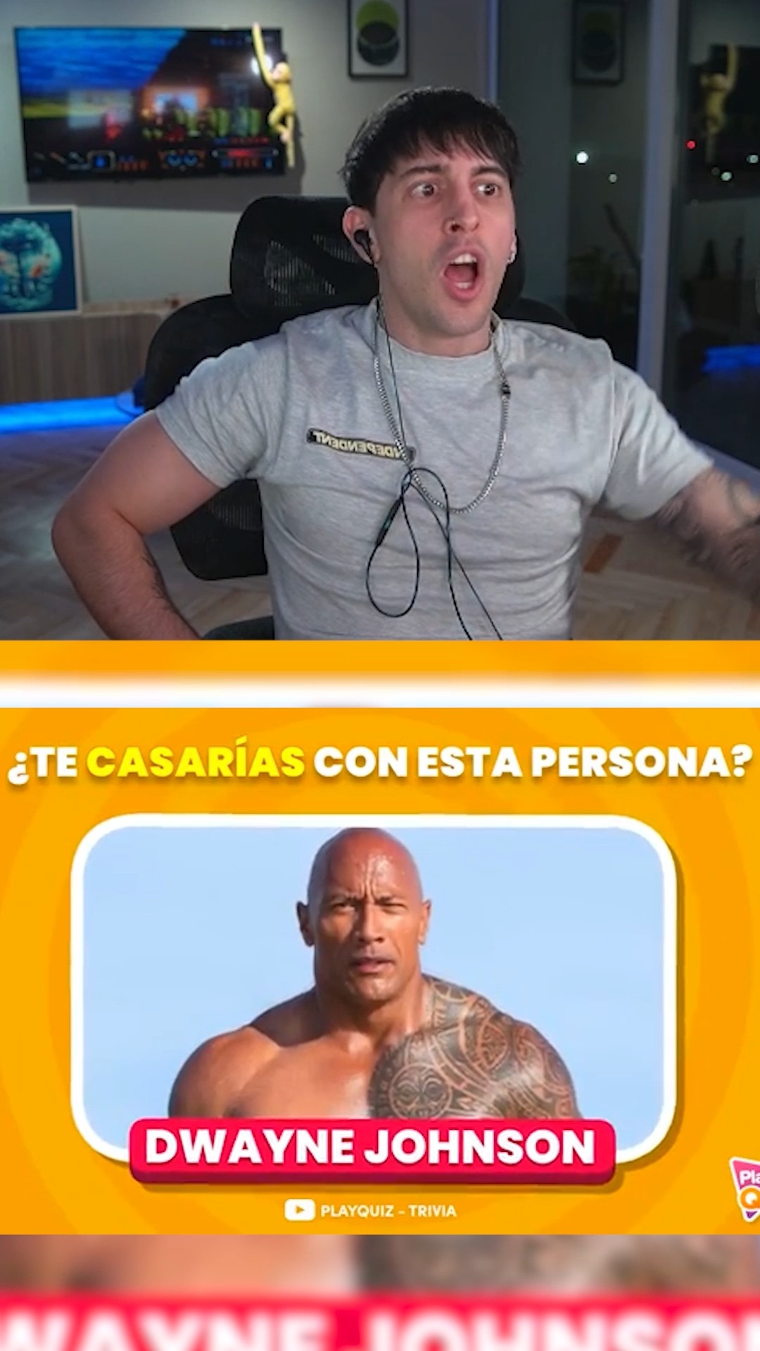 ¿ME CASARÍA CON LA ROCA? #shorts