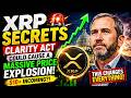 XRP NEWS TODAY :XRP 🚨 Clarity Act LEAKED… $10+ EXPLOSION Incoming? (This Changes Everything)