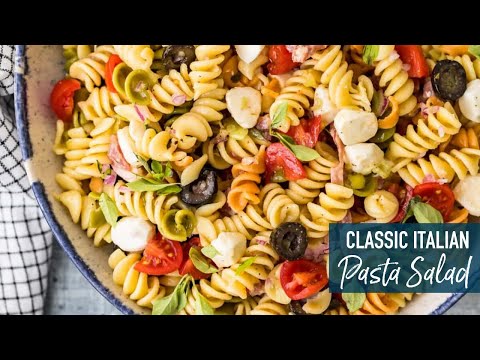 Video: Paano Gumawa Ng Isang Italian Pasta Salad