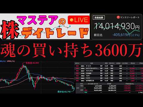 【第315回】マステアの株デイトレ配信 2026 08/20