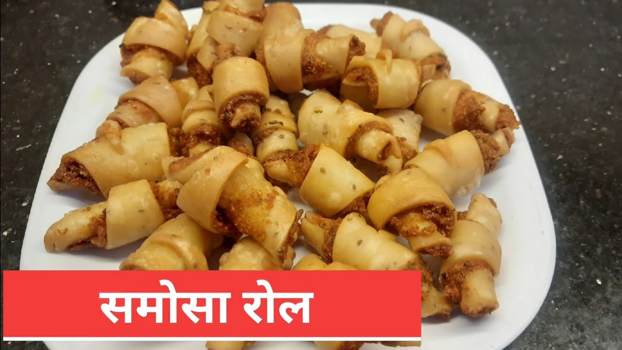 Katta Rapping Roll समोसा रोल | Samosa Roll | Samosa Roll Recipe | Marathi Mejwani Katta ...