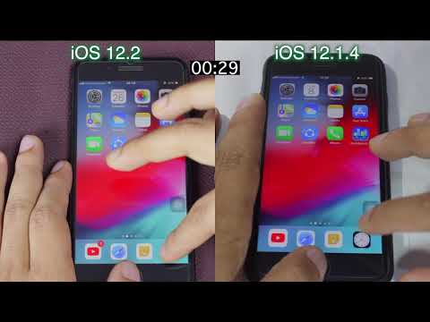 iOS 12.1 vs iOS 12.0.1 Speed test | on iPhone 7 Plus | iSuperTech. 