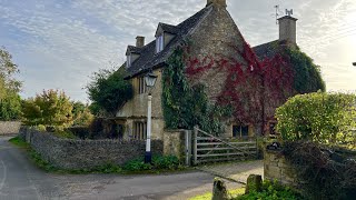 Condicote, ENGLAND  Small English Village, Early Morning Walk