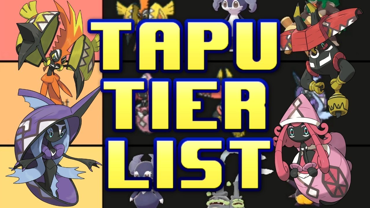 Best Tapu Tier List Crown Tundra Dlc Pokemon Sword And Shield Vgc Competitive Meta Breakdown Youtube