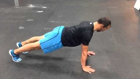 Scapular Protraction/Retraction from Push