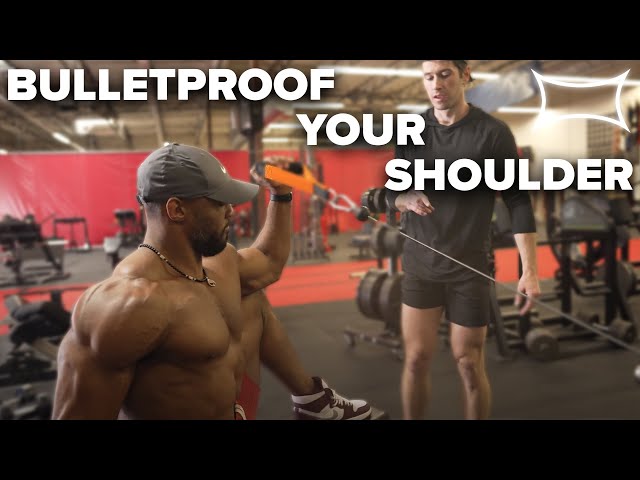 6 Exercises For BULLETPROOF Shoulders 