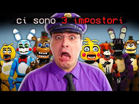 FNAF MA AMBIENTATO IN AMONG US NELLA VITA REALE!
