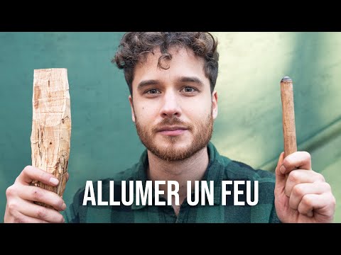 Vidéo: Comment Allumer Un Feu  Dans La Forêt