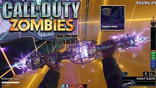 The TOWER OF DOOM: Cybercity Zombie Map is NUTS! (Black Ops 3)