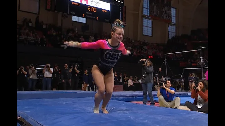 Recap: No. 12 Oregon State women's gymnastics edges No. 14 Cal in clash of top-15 teams