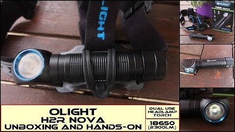 Olight H2R Nova: Unboxing & Hands-on