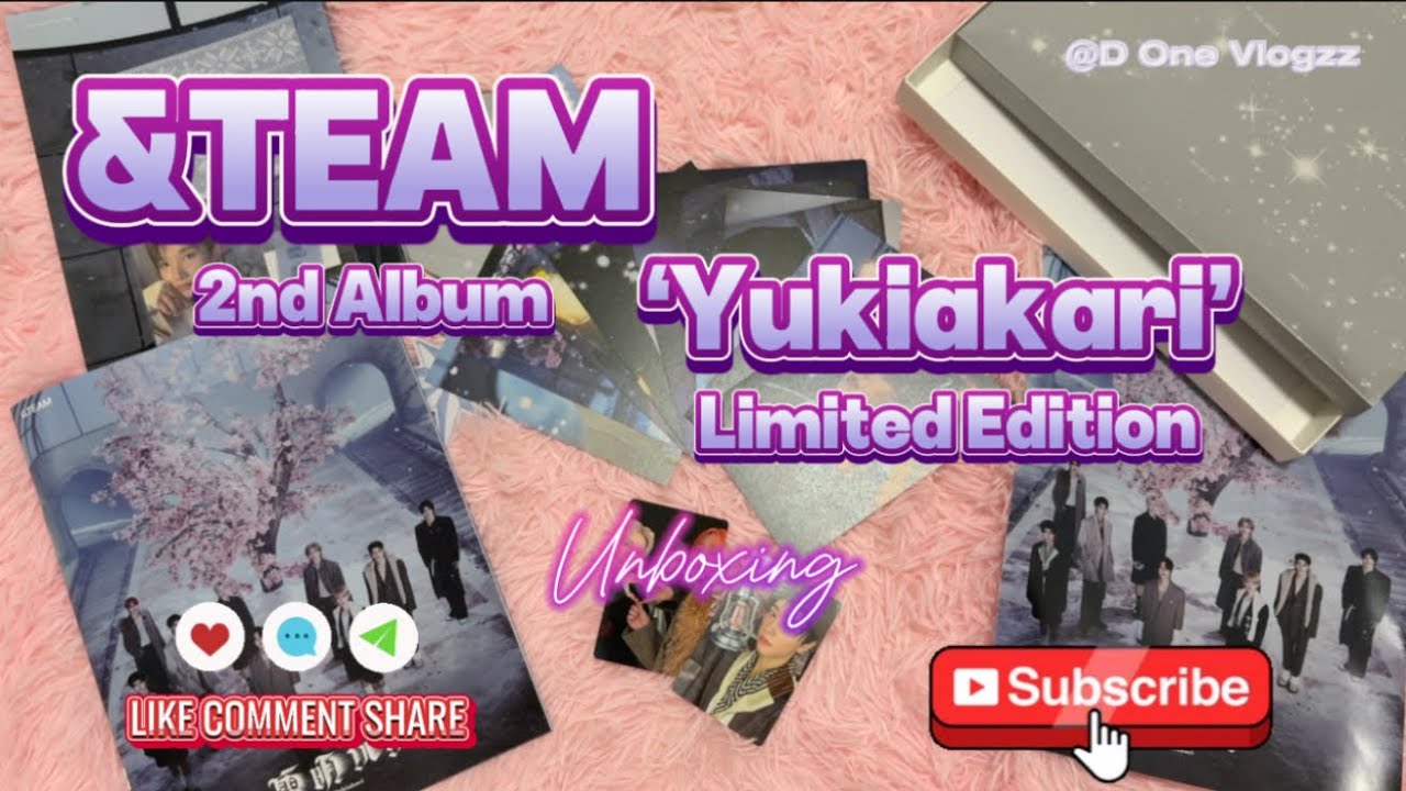 &Team 2nd Album 'Yukiakari' Limited Edition Unboxing ❄️💚 - YouTube