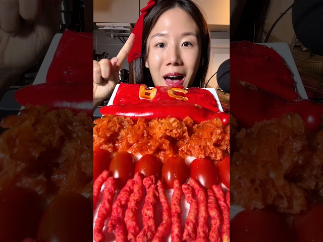랜덤 숫자먹방 red food #mukbang