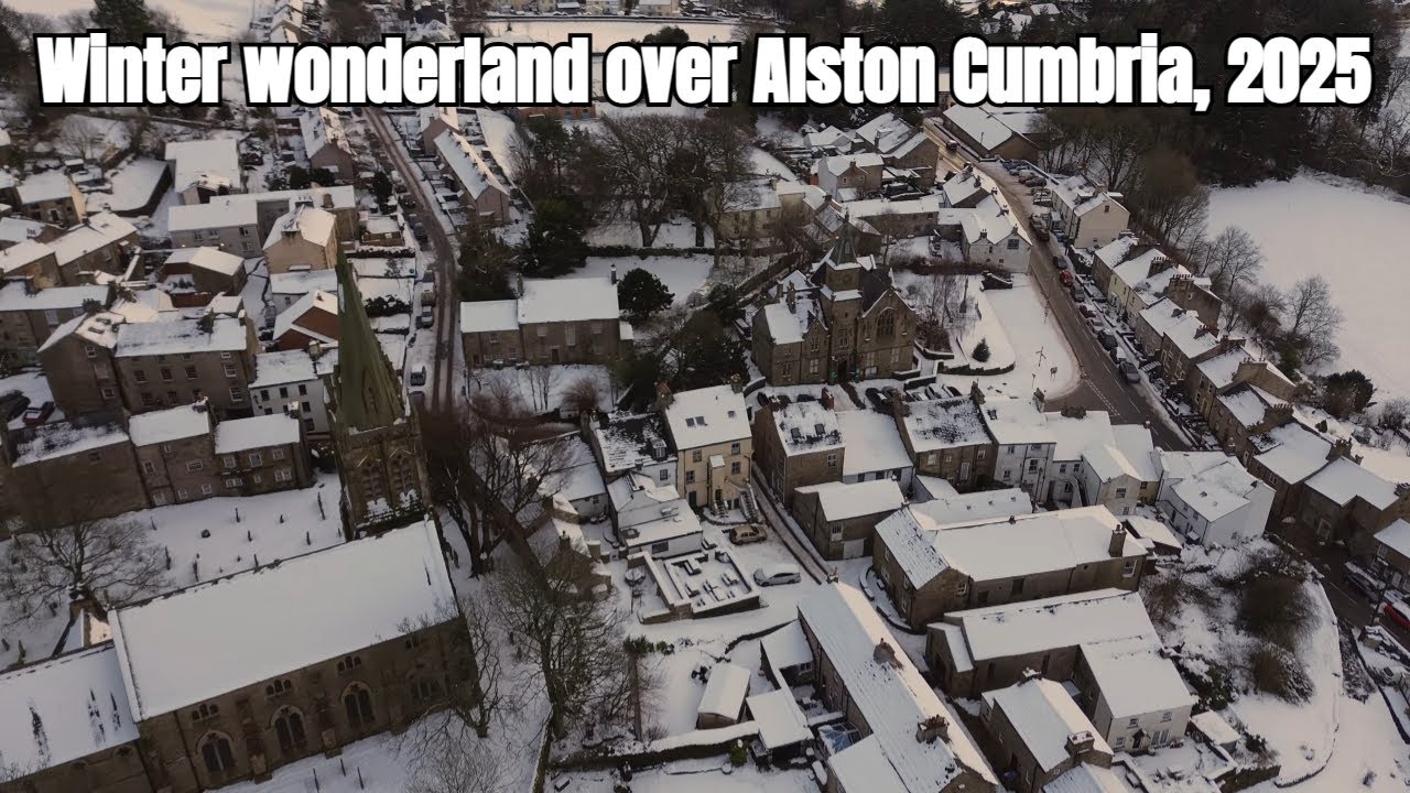 Alston Cumbria Under A Blanket Of Snow, 2025
