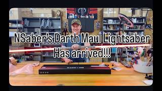 Unboxing the NSabers Maul "Shadow Lord" Neopixel Lightsaber – Is It Worth It?