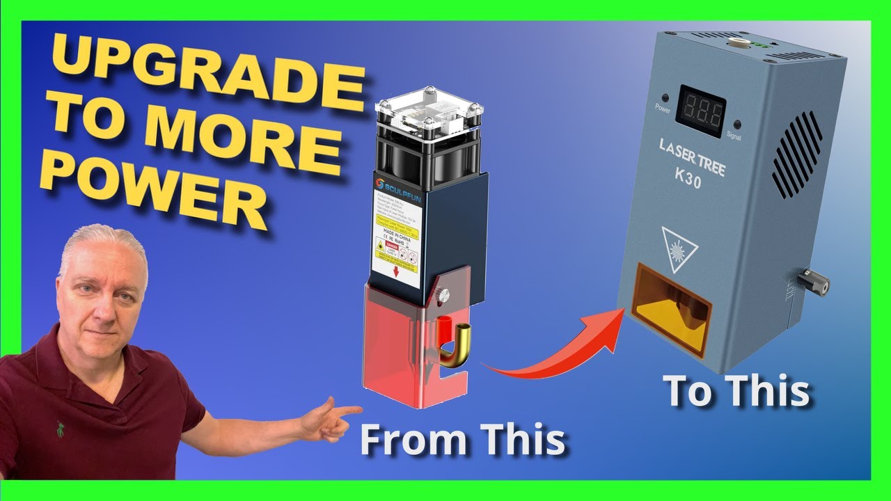 Повысьте производительность лазера при ограниченном бюджете: установите модуль LaserTree K30 мощн...
