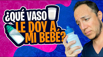 ¿Cuándo debo darle a mi bebé un vaso para sorber?