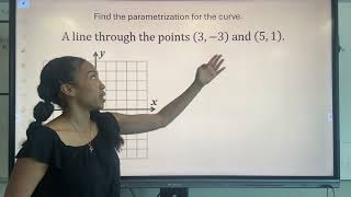 Parametric Equations: Elimination of the Parameter and Line Parametrization