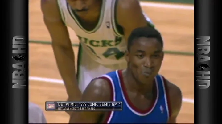 Isiah Thomas Drops a Triple-Double in Playoff Seri...