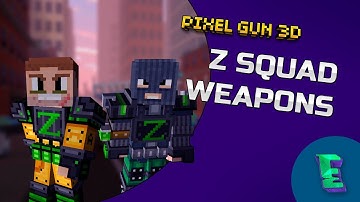 Pixel Gun 3D: Z Squad Weapons review (by Everletcher)