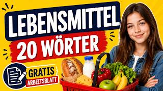 🛒 Lebensmittel auf Deutsch🎵 Hörspiel mit Arbeitsblatt | Deutsch lernen nicht nur für Kinder 🛒 Lebensmittel auf Deutsch🎵 Hörspiel mit Arbeitsblatt | Deutsch lernen nicht nur für Kinder