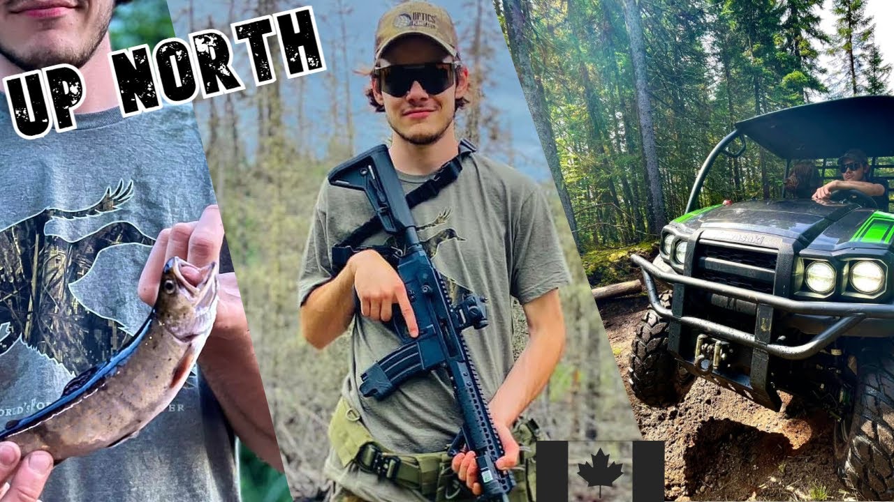 Northern Trip/Trout Fishing (Off-road, Target Shooting, Mudding, Freedom) GOPRO Footage