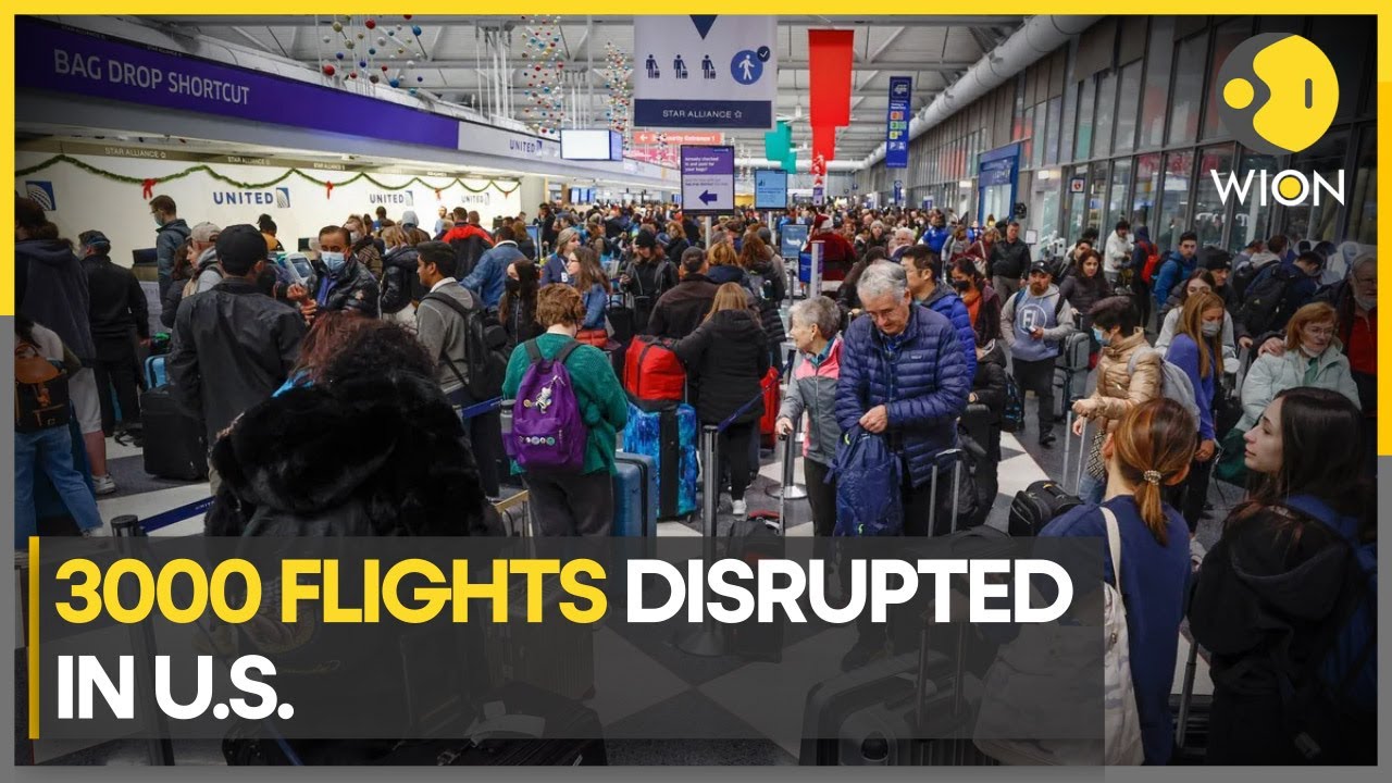US flights disrupted en-massee over extreme weather warnings | WION ...