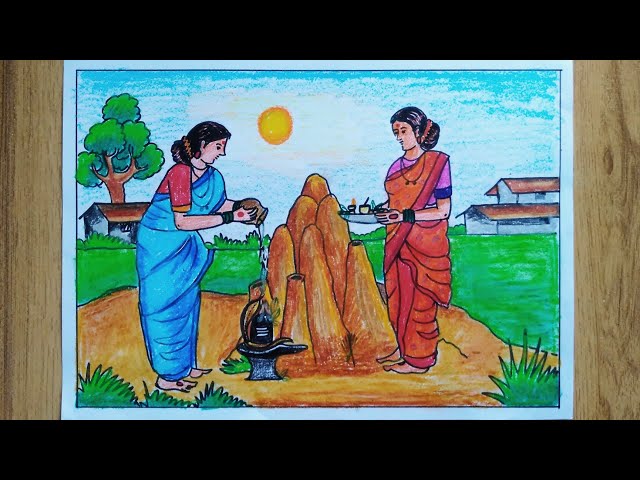 Discover more than 148 nag panchami pooja drawing