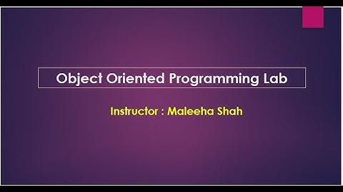 lecture 01 Introduction to Java, NetBeans ,Basic Input/output and Strings Part_01
