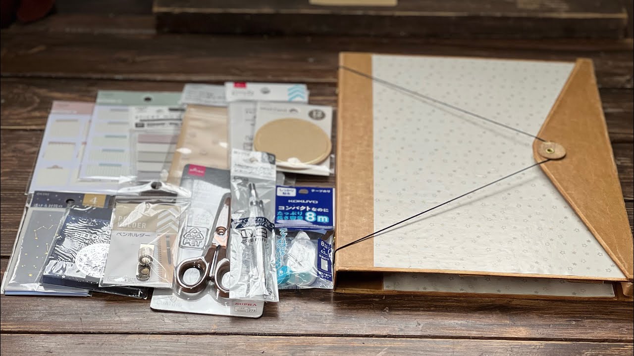 ノートファイル完成させて購入品を収納していきます🎶【作業動画】