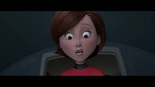 The plane incident (The Incredibles 2004)