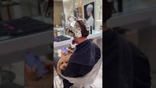 Natural men’s foil highlights. #menshair #menshaircolor #menshaircut