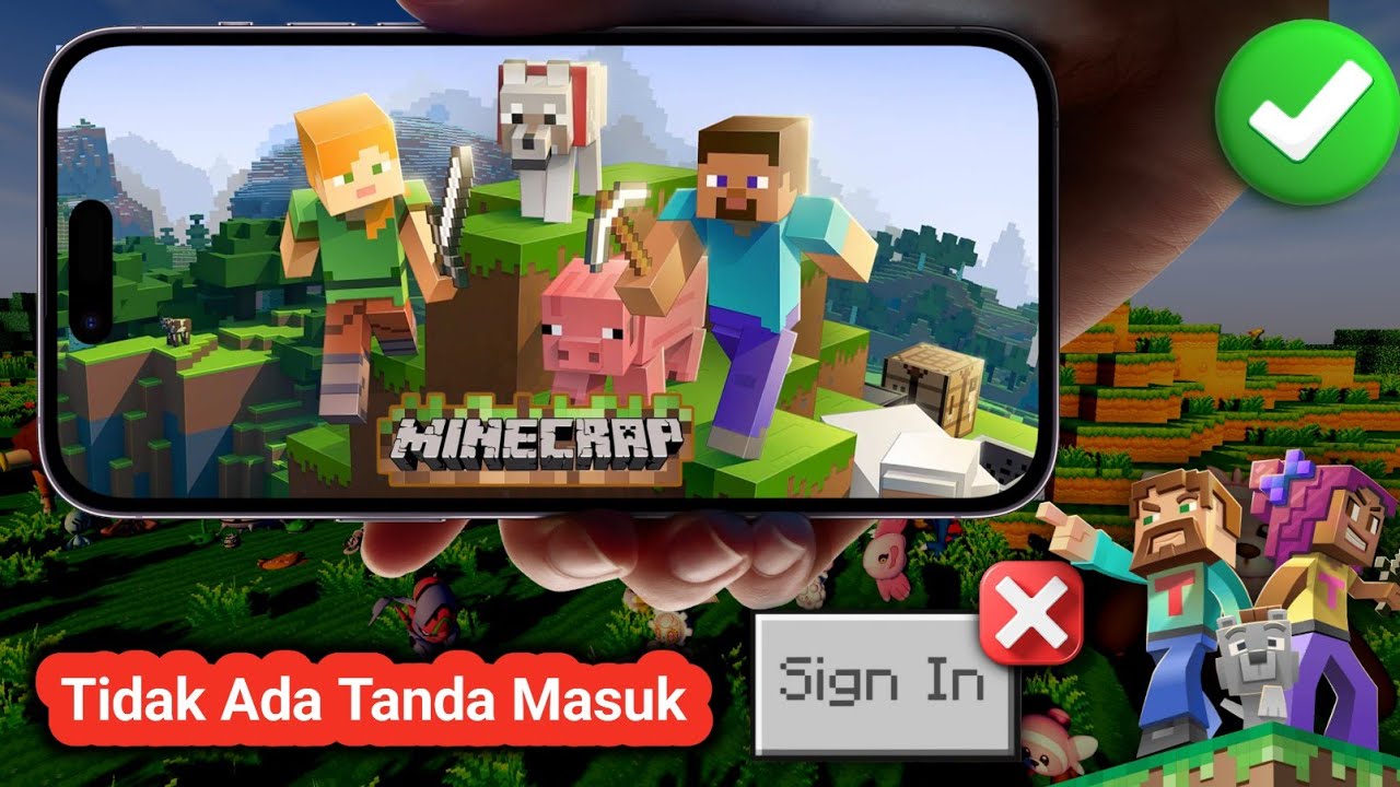 Cara Bermain Multipemain di Minecraft Tanpa Login (Metode 2025) 🛠️
