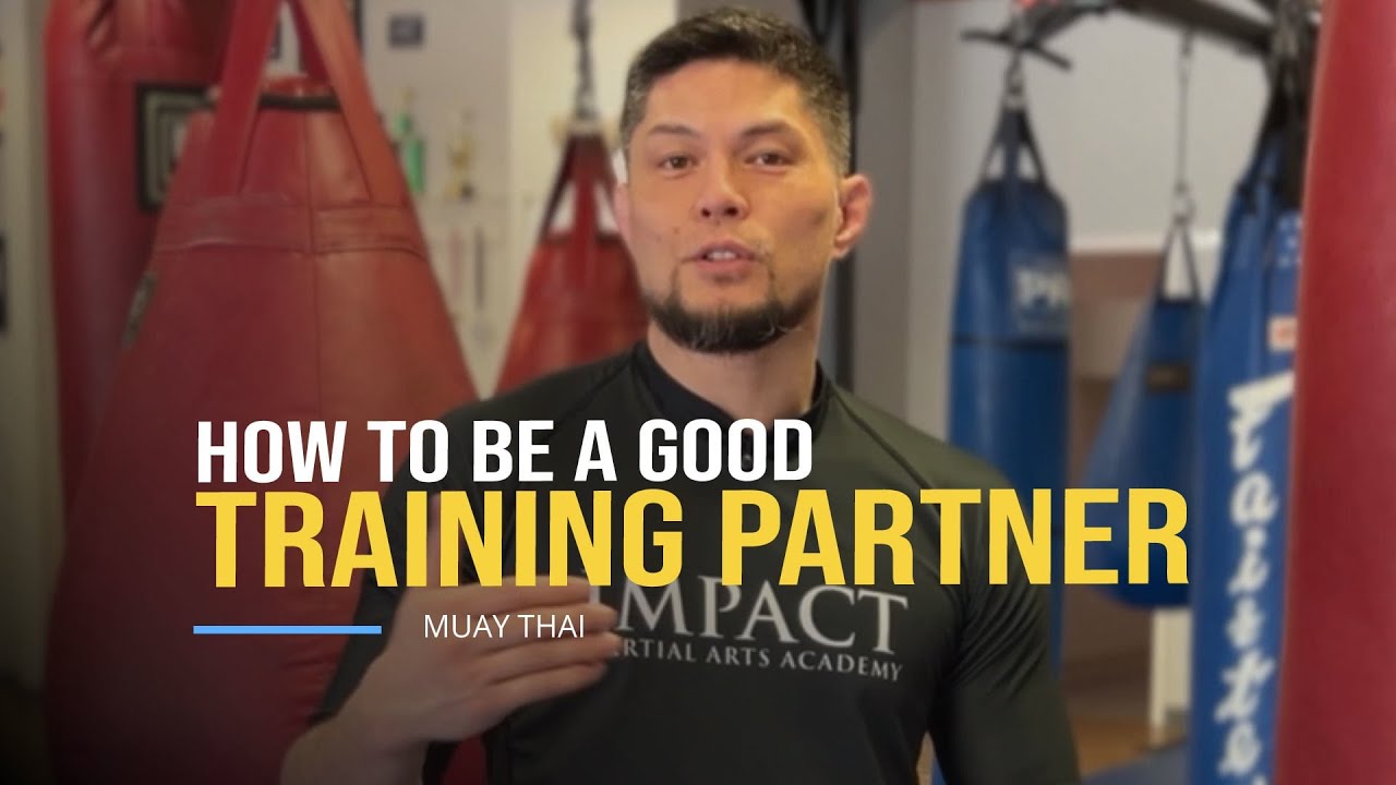 Training Partner How to Be a Good Training Partner - YouTube