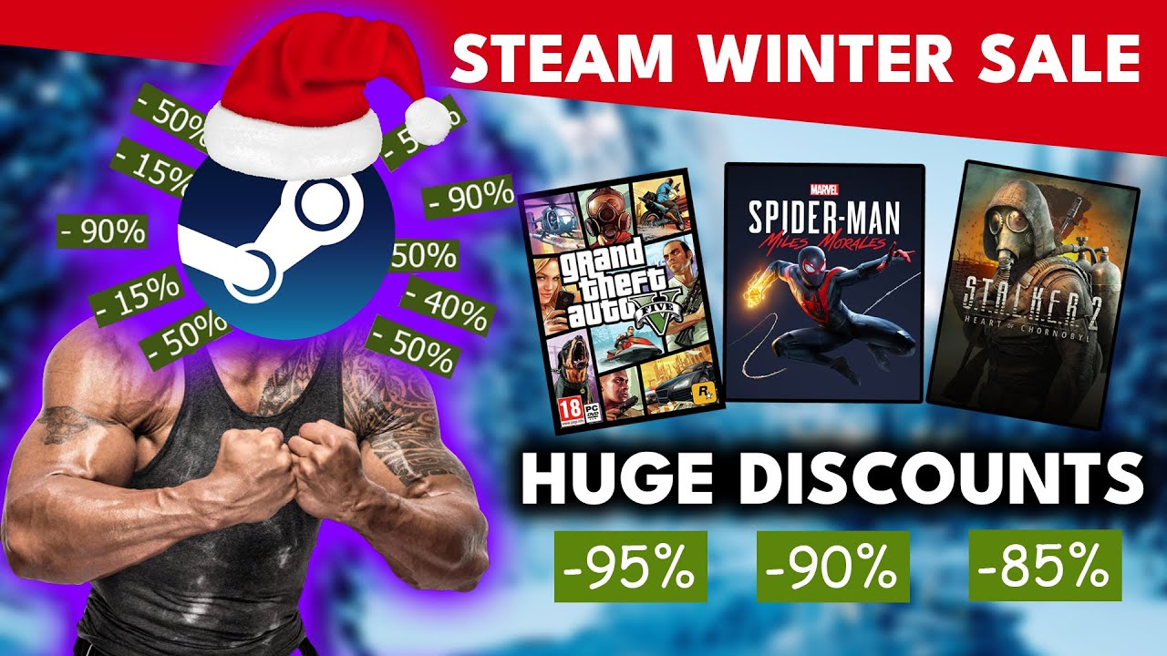 STEAM WINTER SALE 2024 LIVE | BEST GAME DEALS - YouTube
