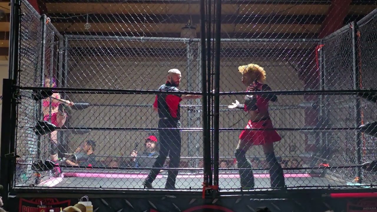 Stxrm Garcon vs Stephie Mac (Steel Cage - Women's Title) / Stxrm Garcon vs Leela Feist - IPW 11/8/25