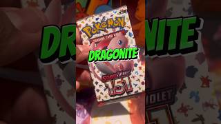 I feel that this Dragonite card could have been something special. #pokémonpackopening #pokemon151