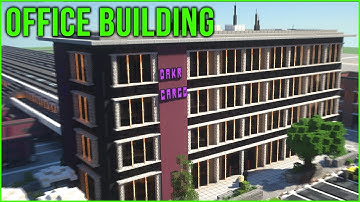 🏢 Minecraft Tutorial: How to Make an Office Building