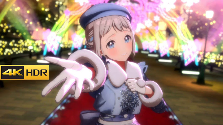 4K HDR「White Night! White Wish!」(葛城リーリヤ SSR)【学マス/学園アイドルマスタ/Gakuen idolm@ster MV】