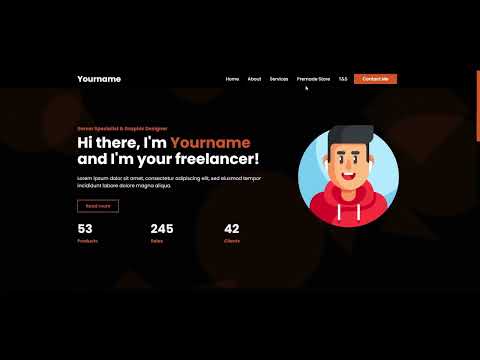 Shoppy & Sellix Website Template | 3 Colors | Cheap Bundle! (Orange)