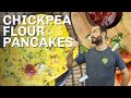 Chickpea Flour Pancakes | High Protein & Vegan!