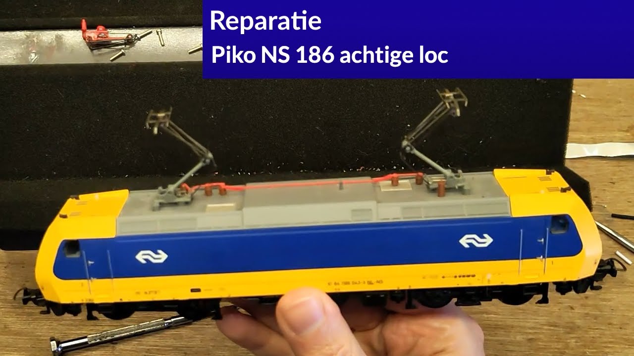 Reparatie: Piko NS 186 achtige loc