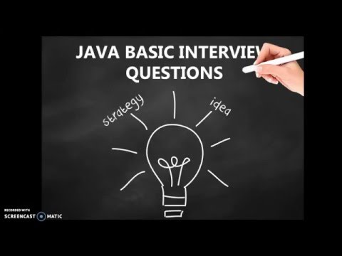 Java Basic Interview Questions Part-1