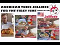 American tries Jollibee for the first time.  What&#39;s it like to try Jollibee for the first time.