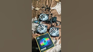 RGB Fan | CPU Cooling Fan | RGB PC Fan | Color Fan | #Amazon # with Remote