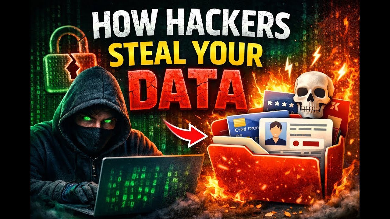 How Hackers Steal Your Data - YouTube